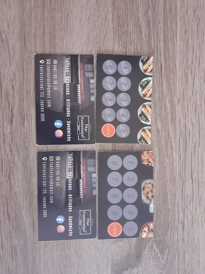 Impression petit format visuel 12